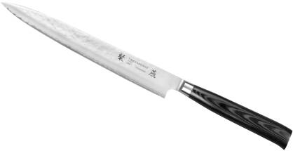 Nóż Sashimi 24cm Tamahagane Tsubame Black SNMH-1131