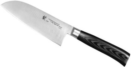 Nóż Santoku 12cm VG-5 Tamahagane SAN Black SNM-1129