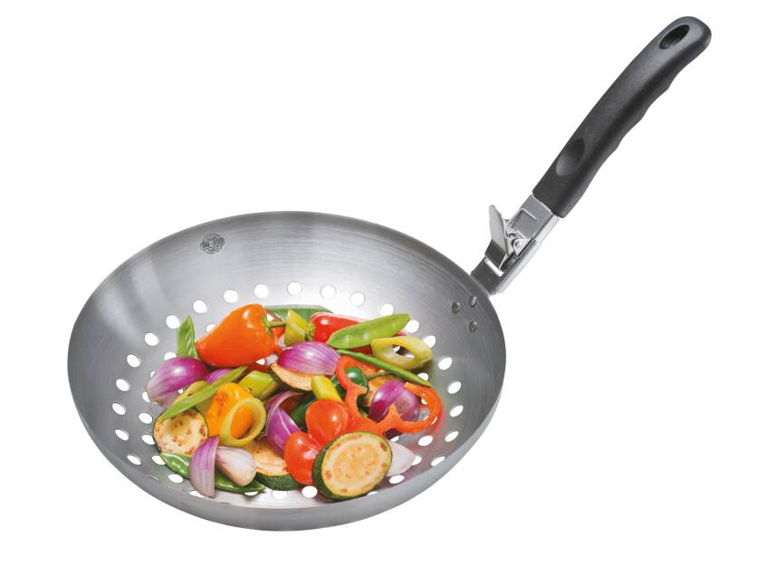 Wok do grillowania z odpinanym uchwytem BBQ Gefu G-89250