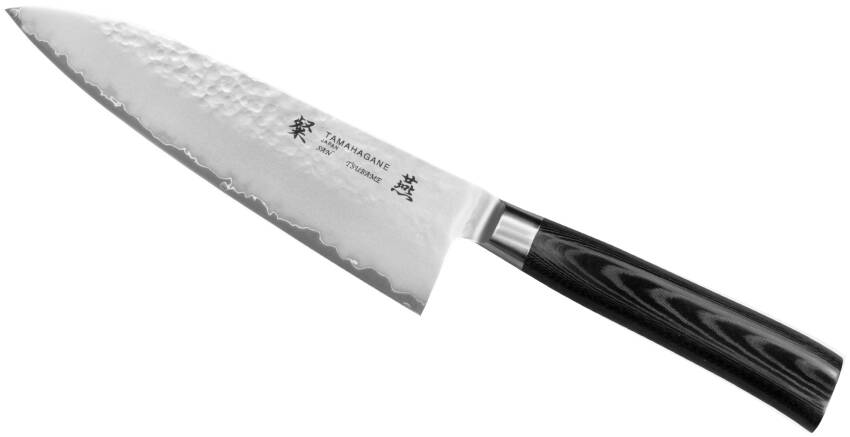 Nóż szefa 15cm Tamahagane Tsubame Black SNMH-1127